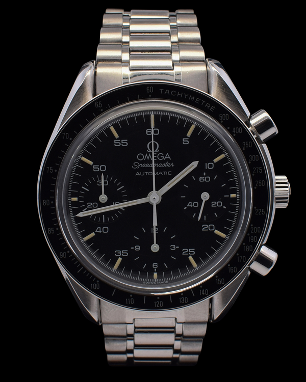 Omega Speedmaster Reduced 39MM Black Dial Steel Bracelet (3510.50.00)
