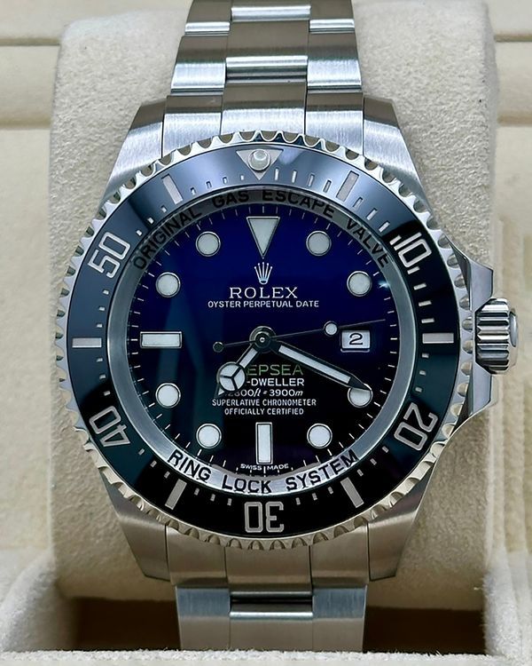 2016 Rolex Sea-Dweller Deepsea 44MM Black Dial Oyster Bracelet (116660)