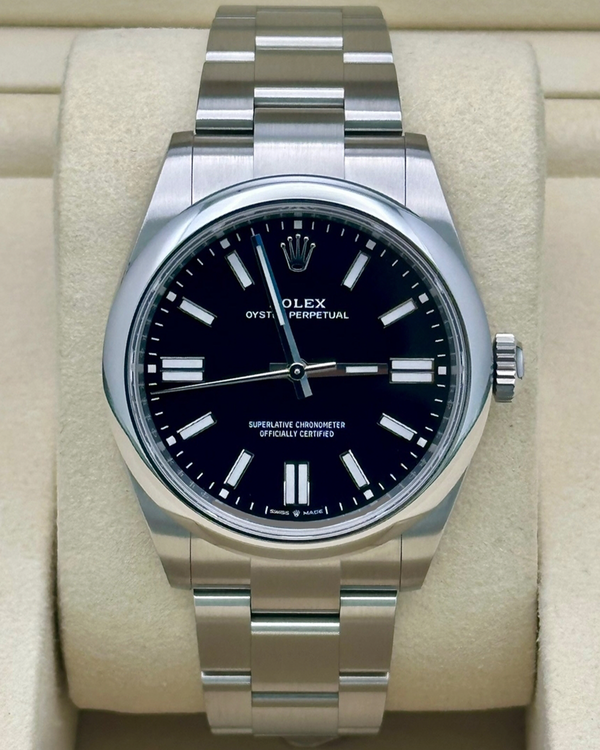 2026 Rolex Oyster Perpetual 41MM Black Dial Oyster Bracelet (134300)
