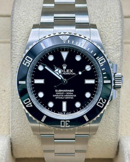 2025 Rolex Submariner No-Date 41MM Black Dial Oyster Bracelet (124060)