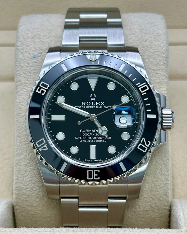 2020 Rolex Submariner Date 40MM Black Dial Oyster Bracelet (116610LN)