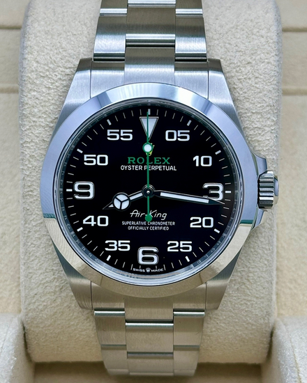 2025 Rolex Air-King 40MM Black Dial Oyster Bracelet (126900)