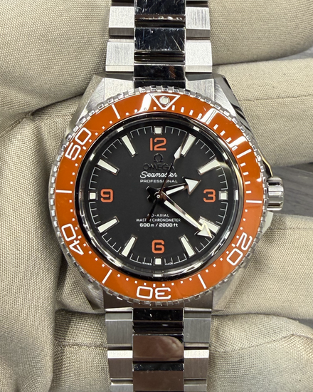 2025 Omega Seamaster Planet Ocean 600M 42MM Black Dial Steel Bracelet (217.30.42.21.01.003)