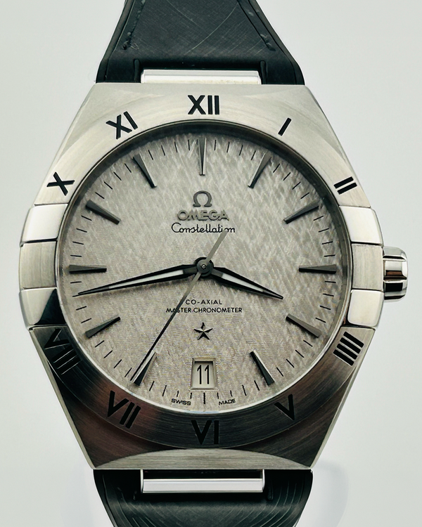 2025 Omega Constellation 41MM Grey Dial Rubber Strap (131.12.41.21.06.001)