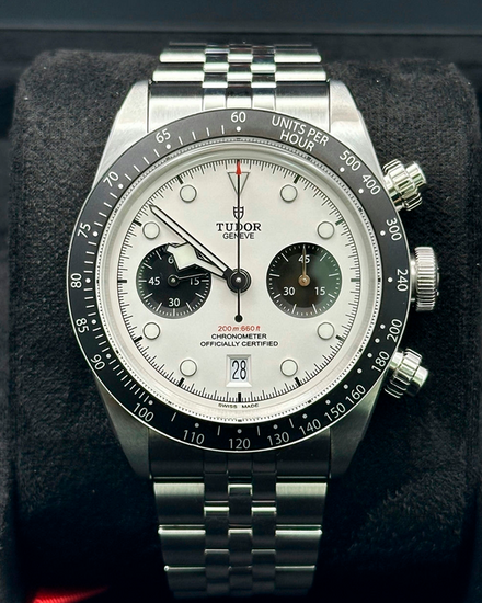 2026 Tudor Black Bay Chrono "Panda" 41MM White Dial Steel Bracelet (79360N)