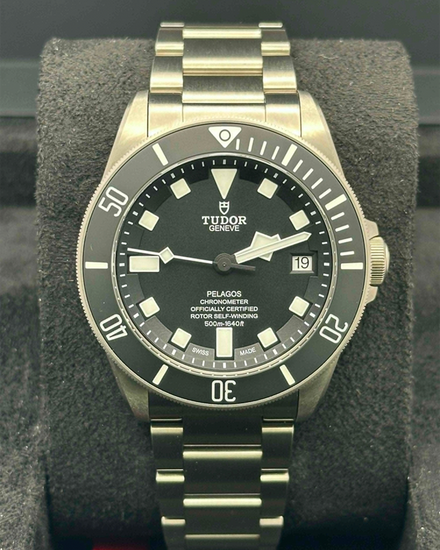 2026 Tudor Pelagos 42MM Black Dial Titanium Bracelet (25600TN)