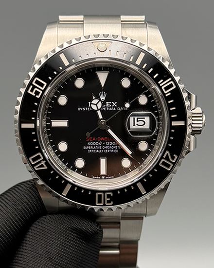 2025 Rolex Sea-Dweller "Red Letters 50th Anniversary" 43MM Black Dial Oyster Bracelet (126600)