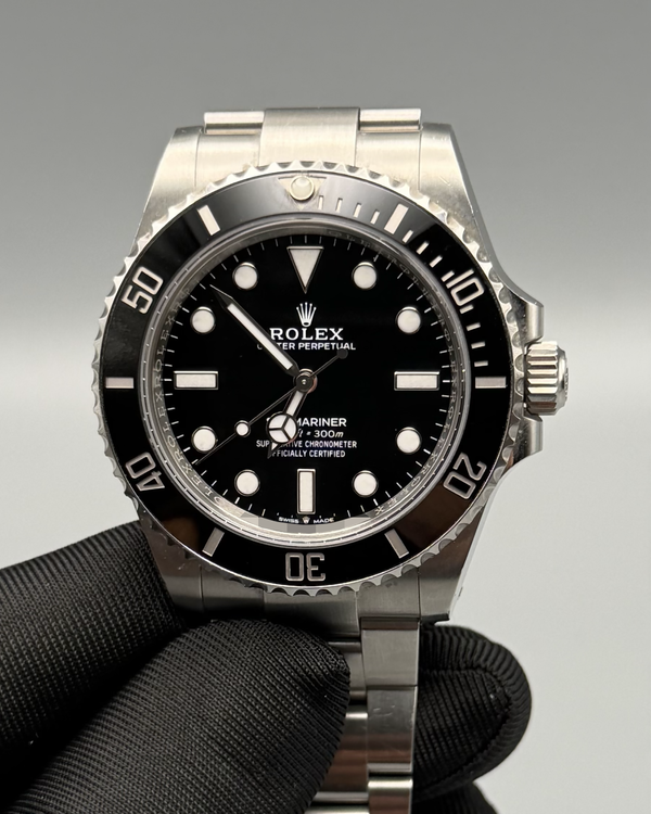 2024 Rolex Submariner No-Date 41MM Black Dial Oyster Bracelet (124060)
