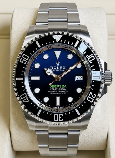 No Reserve - 2026 Rolex Sea-Dweller Deepsea "James Cameron" 44MM Blue Dial Oyster Bracelet (136660)