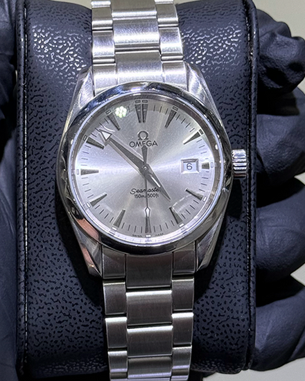 Omega Seamaster Aqua Terra 36.2MM Quartz Silver Dial Steel Bracelet (2518.30)