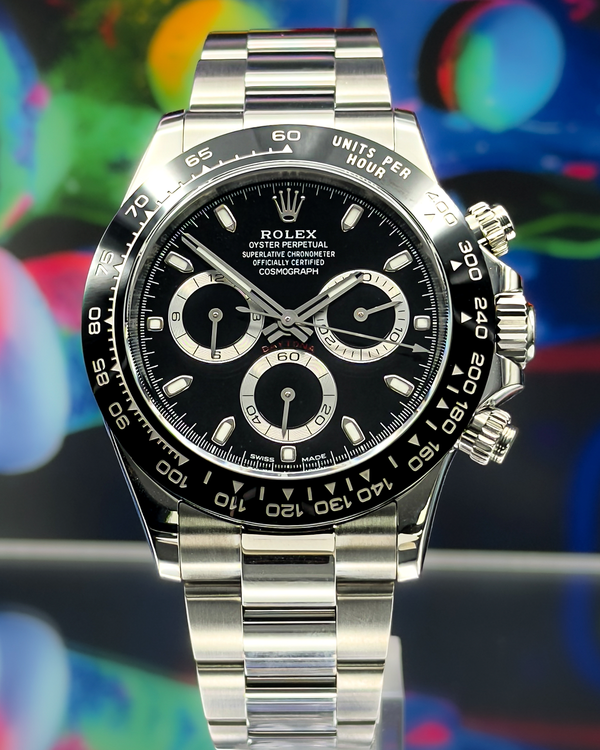 2016 Rolex Cosmograph Daytona 40MM Black Dial Oyster Bracelet (116500LN)
