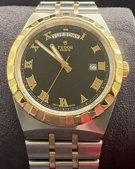 2023 Tudor Royal 41MM Black Dial Two-Tone Bracelet (28603)