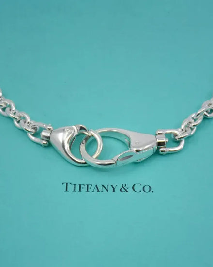 Tiffany & Co Accessories Sterling 18IN Silver Necklace (Necklace)