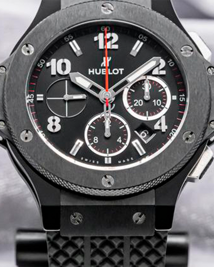 2023 Hublot Big Bang "Black Magic" 44MM Black Dial Rubber Strap (301.CM.130.RX)