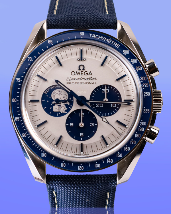 No Reserve - Omega Speedmaster (310.32.42.50.02.001 Speedmaster Anniversary Series “Silver Snoopy Award”)