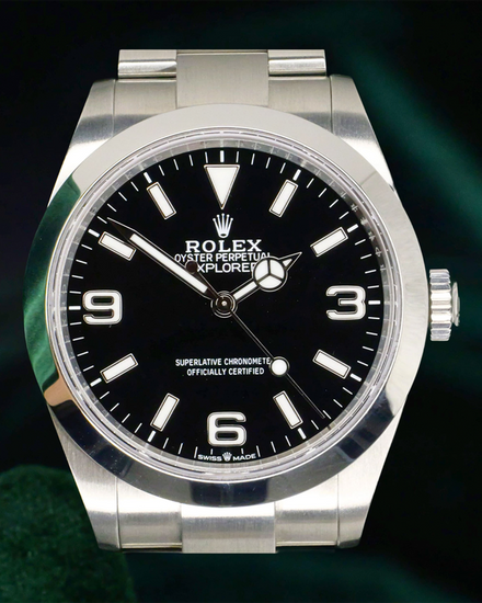 2025 Rolex Explorer 40MM Black Dial Oyster Bracelet (224270)
