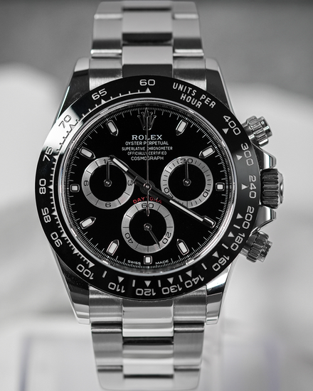 2020 Rolex Cosmograph Daytona 40MM Black Dial Oyster Bracelet (116500LN)