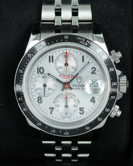 Tudor Prince Date 40MM Silver Dial Steel Bracelet (79260P)