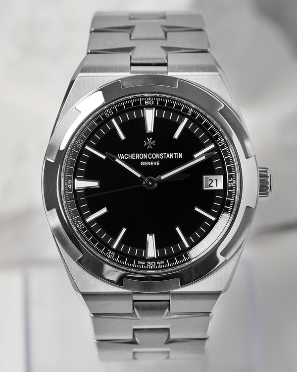 Vacheron Constantin Overseas 41MM Black Dial Steel Bracelet (4500V/110A-B483)