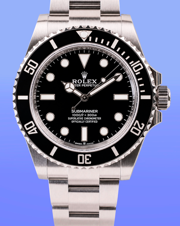 2026 Rolex Submariner No-Date 41MM Black Dial Oyster Bracelet (124060)