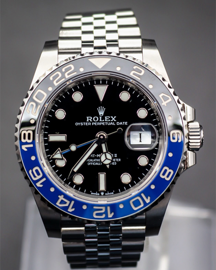 2025 Rolex GMT-Master II "Batgirl" 40MM Black Dial Jubilee Bracelet (126710BLNR)