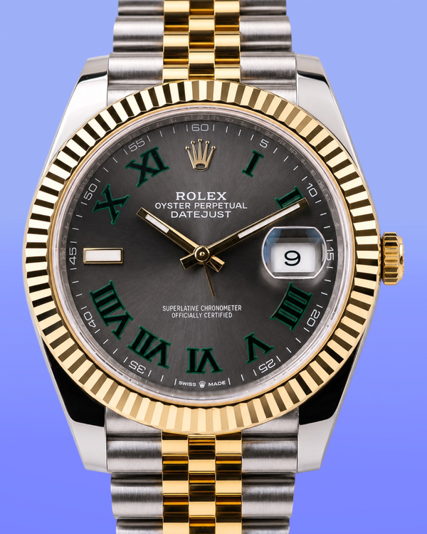 Rolex Datejust (126333 Wimbledon Dial Yellow Rolesor)