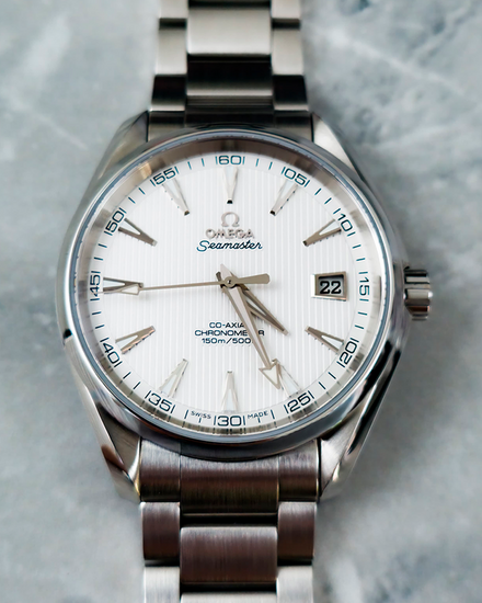 No Reserve - 2021 Omega Seamaster Aqua Terra 150M 41.5MM Silver Dial Steel Bracelet (231.10.42.21.02.001)