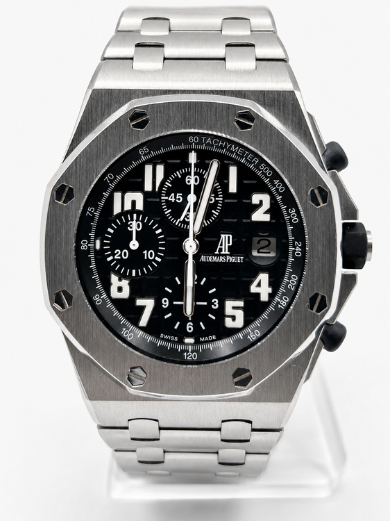 Audemars Piguet Royal Oak Offshore 42MM Black Dial Steel Bracelet (26170ST.OO.D101CR.03)