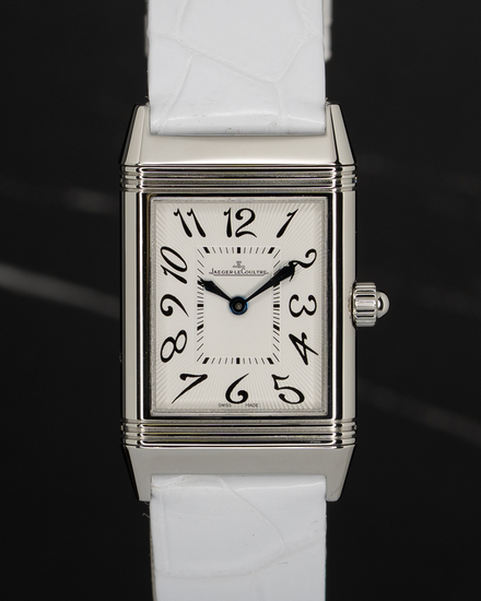 2017 Jaeger-LeCoultre Reverso 23MM Silver Dial Leather Strap (Q2568402)