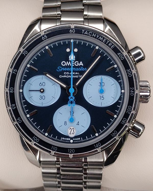 2020 Omega Speedmaster "Orbis" S.E. 38MM Blue Dial Steel Bracelet (324.30.38.50.03.002)