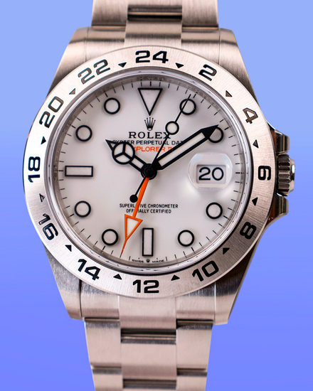 2026 Rolex Explorer II "Polar" 42MM White Dial Oyster Bracelet (226570)