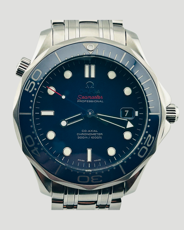 2024 Omega Seamaster Diver 300M 41MM Blue Dial Steel Bracelet (212.30.41.20.03.001)
