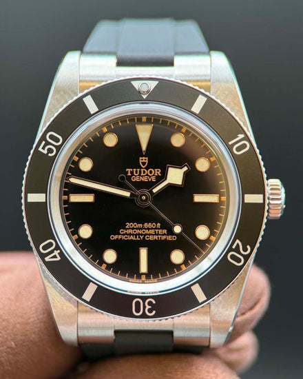 2026 Tudor Black Bay '54 37MM Black Dial Rubber Strap (79000N)