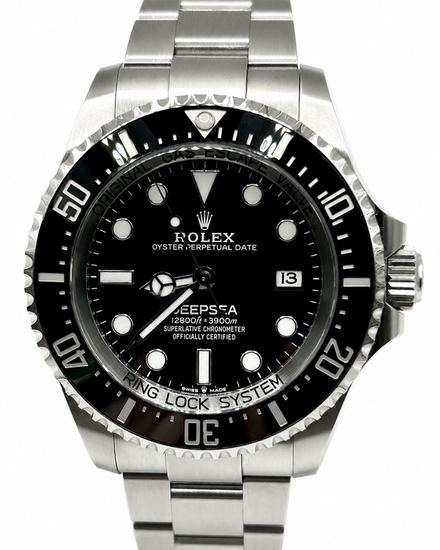2025 Rolex Sea-Dweller Deepsea 44MM Black Dial Oyster Bracelet (136660)
