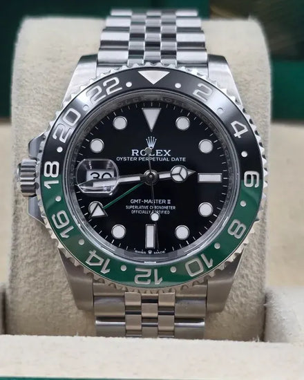 2023 Rolex GMT-Master II "Sprite" 40MM Black Dial Jubilee Bracelet (126720VTNR)