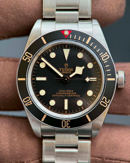 2022 Tudor Black Bay 58 39MM Black Dial Steel Bracelet (79030N)