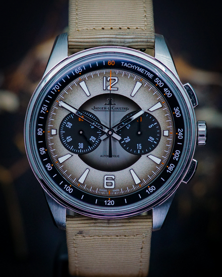 2024 Jaeger-LeCoultre Polaris Chronograph 42MM Grey Dial Textile Strap (Q902843J)