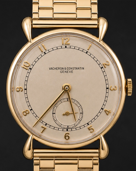 No Reserve - Vacheron Constantin Vintage 31MM Silver Dial Aftermarket Gold-Plated-Bracelet (458)