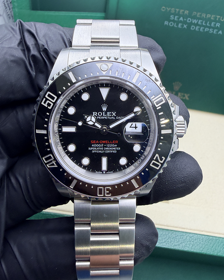 2026 Rolex Sea-Dweller "Red Letters 50th Anniversary" 43MM Black Dial Oyster Bracelet (126600)