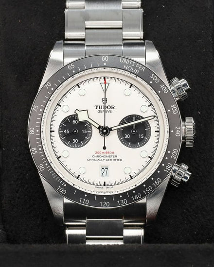 2023 Tudor Black Bay Chrono "Panda" 41MM White Dial Steel Bracelet (79360N)