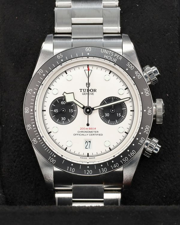 2023 Tudor Black Bay Chrono "Panda" 41MM White Dial Steel Bracelet (79360N-002)