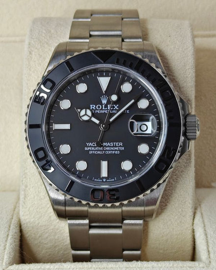 2024 Rolex Yacht-Master 42MM Black Dial Titanium Oyster Bracelet (226627)