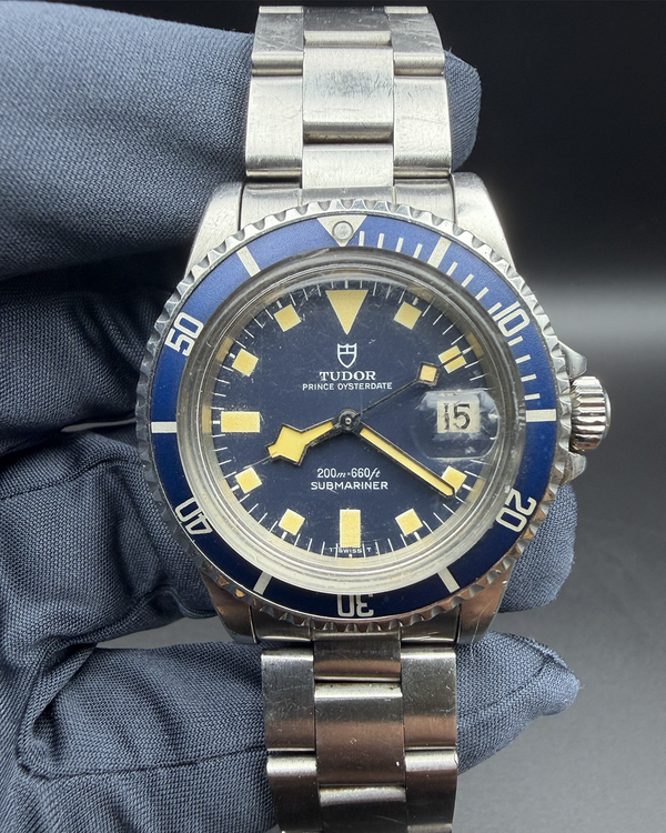 Tudor Submariner "Snowflake" 39.5MM Blue Dial Oyster Bracelet (9411/0)