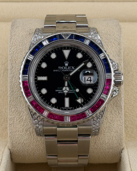 Rolex GMT-Master II 40MM Black Dial Oyster Bracelet (116710)