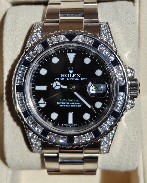 Rolex GMT-Master II 40MM Black Dial Steel Bracelet(116759SANR)