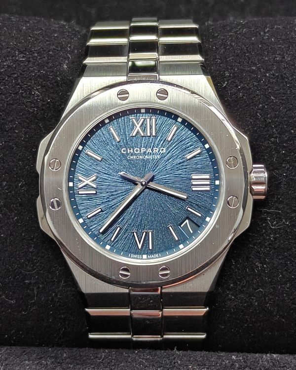 Chopard Alpine Eagle 41MM Blue Dial Steel Bracelet (298600-3001)