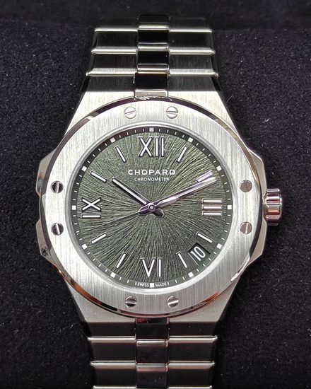 2025 Chopard Alpine Eagle 41MM Green Dial Steel Bracelet (298600-3014)