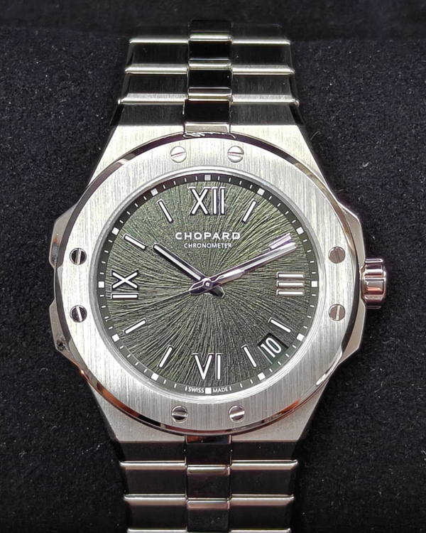 2025 Chopard Alpine Eagle L.E. 41MM Green Dial Steel Bracelet (298600-3014)