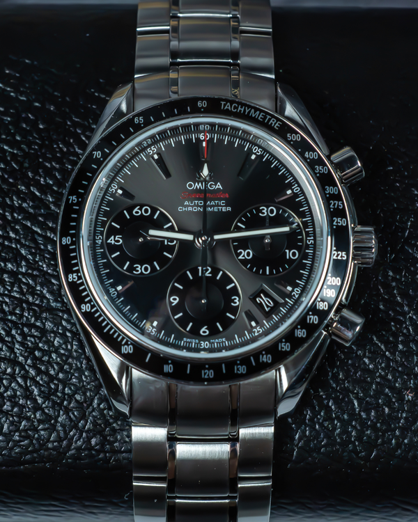 2011 Omega Speedmaster Date 40MM Grey Dial Steel Bracelet (323.30.40.40.06.001)