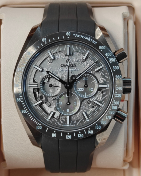 2025 Omega Speedmaster Dark Side of the Moon 44.25MM Grey Dial Rubber Strap (310.92.44.50.06.002)